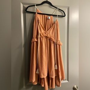 Free people coral coverup.